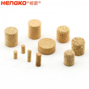 廠家直銷 燒結金屬不銹鋼316L 青銅多孔空氣過濾片柱現(xiàn)貨耐高溫