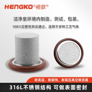 高流量超純氣體擴(kuò)散器_316L不銹鋼真空納米過(guò)濾器