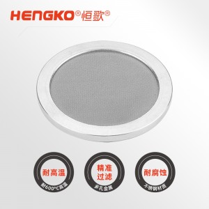 呼吸機(jī)配件不銹鋼過濾片濾芯_高精度耐腐蝕金屬燒結(jié)過濾片