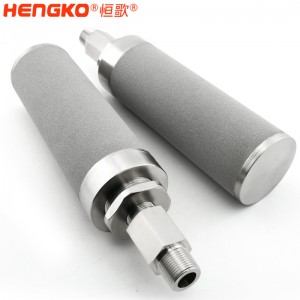不銹鋼空壓機(jī)濾芯耐壓防塵高孔隙率用于過(guò)濾水油雜質(zhì)顆粒