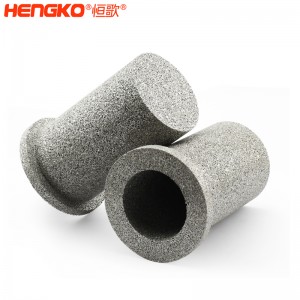 源頭廠家0.1-90μm不銹鋼濾筒透氣性好過(guò)濾精準(zhǔn)高金屬粉末燒結(jié)濾芯,應(yīng)用于制藥過(guò)濾