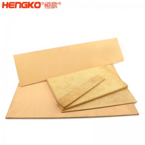 廠家直銷 銅粉末顆粒燒結(jié)透氣板 銅大規(guī)格燒結(jié)過(guò)濾板 按需求定制