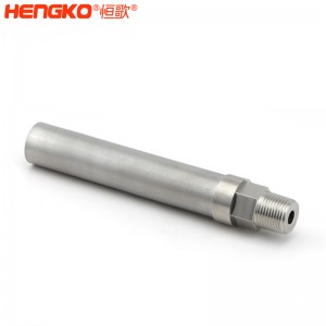 恒歌生產(chǎn)316L不銹鋼燒結(jié)濾芯_高精度液壓過(guò)濾管易清潔不銹鋼濾芯