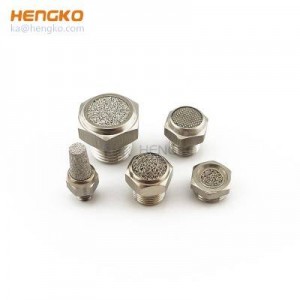 SSL標準 燒結(jié)不銹鋼氣動消聲器_連接板用于控制柜總成