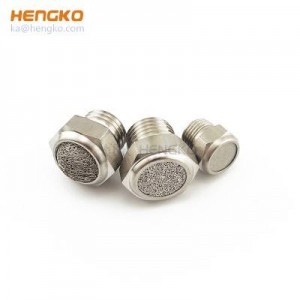 SSL標準 燒結(jié)不銹鋼氣動消聲器_連接板用于控制柜總成