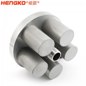 恒歌濾芯廠家供應(yīng)電廠循環(huán)不銹鋼多孔材料_氫燃氣過濾金屬多孔材料抗熱震