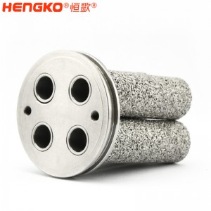 恒歌定制批發(fā)不銹鋼多孔過(guò)濾器,使用壽命長(zhǎng)一體精美氣液工業(yè)設(shè)備濾芯