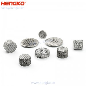 恒歌醫(yī)用級不銹鋼316L金屬0.2-100微米空氣過濾器吸氧醫(yī)療設備可用