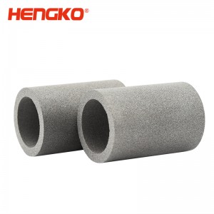 環(huán)保設(shè)備粉末燒結(jié)不銹鋼濾管筒精度高通透性強