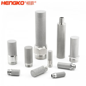 廠家來圖定制粉末燒結(jié)316L不銹鋼過濾器濾芯防塵耐腐蝕，用于化工制藥