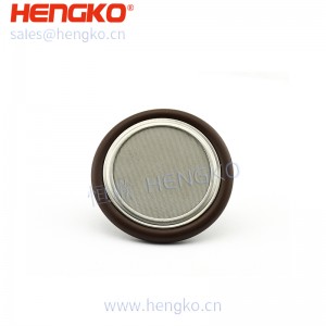 工廠直銷微米級圓形燒結不銹鋼絲網(wǎng)濾芯_氣液過濾用不銹鋼包邊濾片