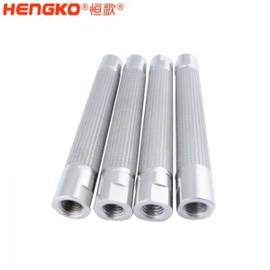 恒歌廠家直銷(xiāo)金屬納米多孔材料,孔隙均勻快速流通耐高溫工業(yè)納米多孔材料