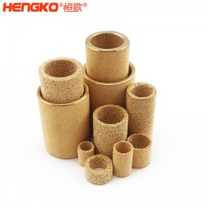 深圳定制供應銅燒結濾芯,可塑性強工業(yè)設備高溫燒結銅粉末過濾管