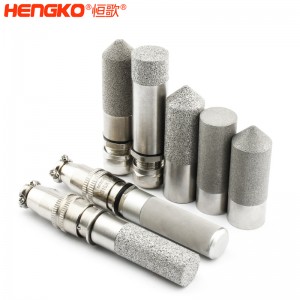 恒歌定制工業(yè)級(jí)不銹鋼溫濕傳感器探頭外殼防爆防水_用于環(huán)境測量
