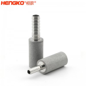 不銹鋼料理孔隙均勻曝氣頭擴(kuò)散器_用于分子美食料理曝氣頭