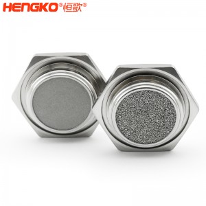 多層燒結(jié)不銹鋼呼吸回路細(xì)菌高流量無創(chuàng)呼吸機氧氣阻風(fēng)門濾片