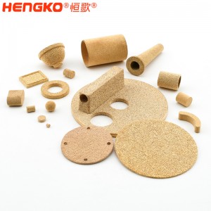 出廠(chǎng)價(jià)供應(yīng)高壓高溫黃銅青銅燒結(jié)多孔濾油器濾芯濾杯