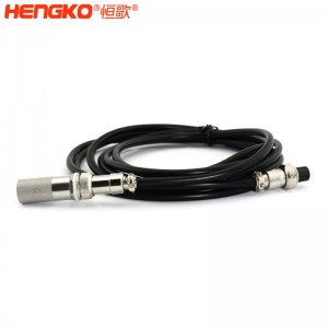 4-20mA數(shù)字RHT芯片溫濕度傳感器探頭316L不銹鋼外殼響應(yīng)快，衛(wèi)生醫(yī)療系統(tǒng)用