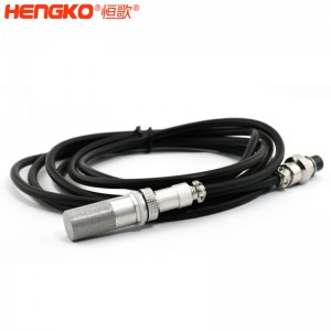 恒歌生產(chǎn)定制高靈敏IP65級防水溫濕度探測器探頭，用于農(nóng)業(yè)氣象站