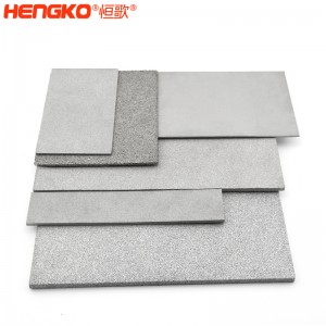 廠家直銷(xiāo)316不銹鋼粉末燒結(jié)濾板高強(qiáng)度耐高溫耐腐蝕，化工制藥過(guò)濾不銹鋼過(guò)濾器