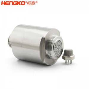 RS485氣體傳感器探頭外殼儀表殼體防爆防塵防水，用于化工廠氣體檢測儀外殼