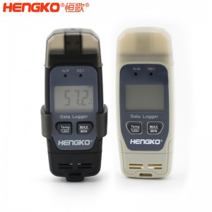 恒歌生產(chǎn)供應(yīng)無(wú)線溫濕度記錄儀傳感器低功耗抗干擾高精準(zhǔn)，用于藥品海鮮運(yùn)輸