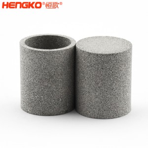 濾芯廠家定制微米級(jí)燒結(jié)不銹鋼濾芯_多孔金屬粉末不銹鋼濾管污染水過濾用